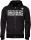 Gorilla Wear Pánská mikina Bowie Mesh Zipped Hoodie Black