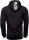 Gorilla Wear Pánská mikina Bowie Mesh Zipped Hoodie Black