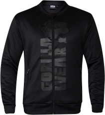 Gorilla Wear Pánská mikina Ballinger Track Jacket Black VÝPRODEJ