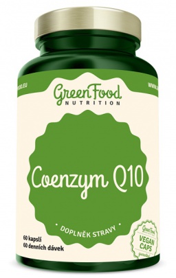 GreenFood Coenzym Q10 60 kapslí
