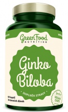 GreenFood Ginko Biloba 60 kapslí
