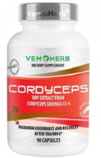 VemoHerb Cordyceps 90 kapslí