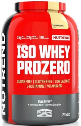Nutrend Iso Whey Prozero 2250 g