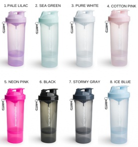 Smartshake Slim Shaker smoke 400 ml + 100 ml
