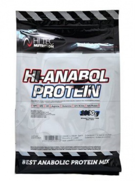 HiTec Nutrition HI-Anabol Protein 1000 g - vanilka VÝPRODEJ (POŠK.OBAL)