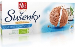 REJ Celozrnné sušenky ovesné kokosové 120 g