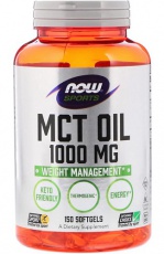 Now Foods MCT Oil 1000mg 150 kapslí