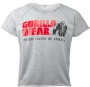 Gorilla Wear Pánské tričko s krátkým rukávem Classic Work Out Top Gray