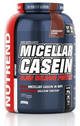 Nutrend Micellar Casein 2250 g - čokoláda/kakao PROŠLÉ DMT