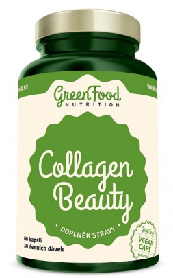 GreenFood Collagen Beauty 60 kapslí + Pillbox ZDARMA
