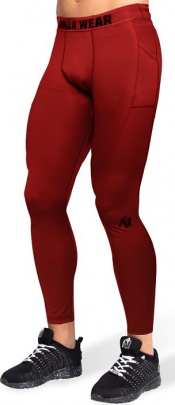 Gorilla Wear Pánské legíny Smart Tights Red