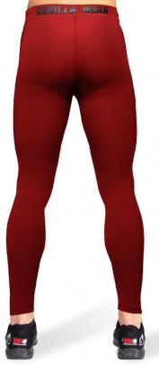 Gorilla Wear Pánské legíny Smart Tights Red