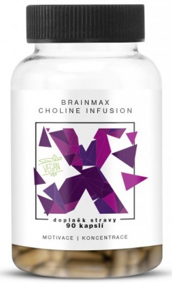 BrainMax Choline Infusion 90 kapslí