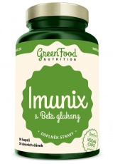 GreenFood Imunix s Betaglukany 90 kapslí
