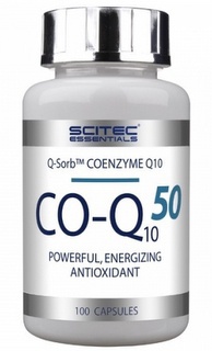 Scitec Koenzym CO-Q10 50mg 100 kapslí VÝPRODEJ (4/2020)