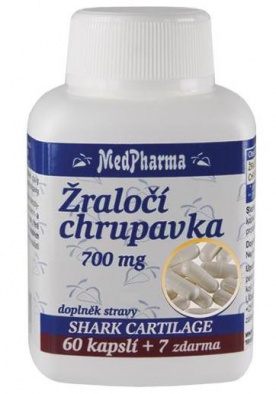 MedPharma Žraločí chrupavka 700 mg 67 tobolek
