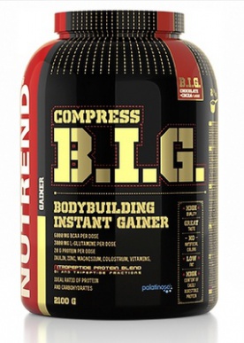 Nutrend Compress B.I.G. 2100g - jahoda PROŠLÉ DMT