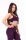 Nebbia Airy Straps sportovní podprsenka 693 burgundy - M VÝPRODEJ