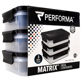 Perfect Shaker 3 Pack meal krabičky na jídlo