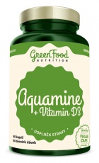 GreenFood Aquamin + Vitamin D3 60 kapslí PROŠLÉ DMT 4.9.2022