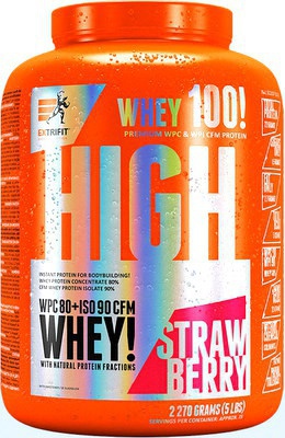 Extrifit High Whey 80 2270 g - jablečný štrůdl PROŠLÉ DMT