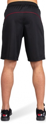 Gorilla Wear Pánské šortky Branson Black/red