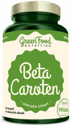 GreenFood Beta Caroten 90 kapslí
