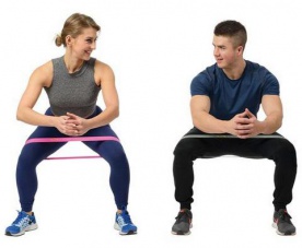 HMS PRO Set Fitness gum GU04