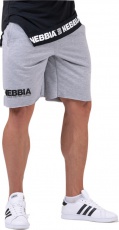 Nebbia Legday Hero šortky 179 šedé
