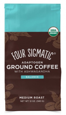 Four Sigmatic Ashwagandha & Chaga Adaptogen Ground Coffee Mix 340 g