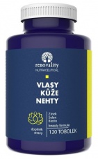 Renovality Vlasy, kůže nehty 120 kapslí