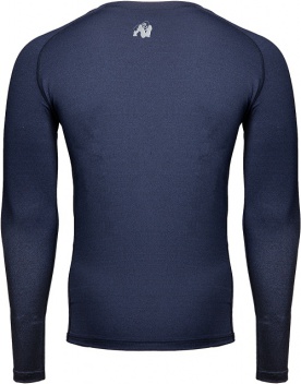 Gorilla Wear Pánské tričko s dlouhým rukávem Rentz Long Sleeve Navy Blue