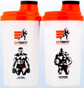 Extrifit Šejkr 700ml bílý