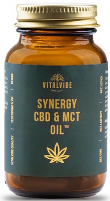 Vitalvibe Synergy CBD 10 mg & MCT Oil 60 kapslí VÝPRODEJ 28.1.2022