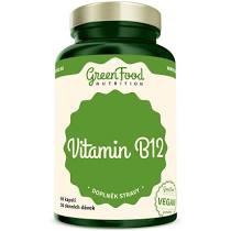 GreenFood Vitamín B12 60 kapslí