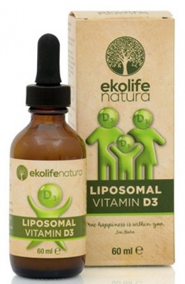 Ekolife Natura Liposomal Vitamín D3 60 ml