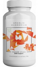 BrainMax Draslík Magnesium, Draslík citrát + Hořčík malát 200 kapslí