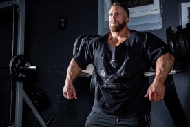 Gorilla Wear Pánské tričko s krátkým rukávem Sheldon Workout Top Gray