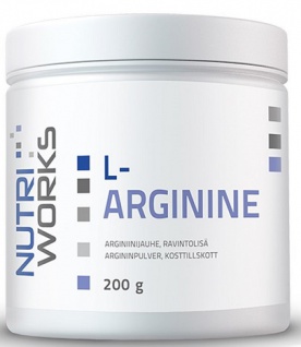 NutriWorks L-ARGININE 200g VÝPRODEJ