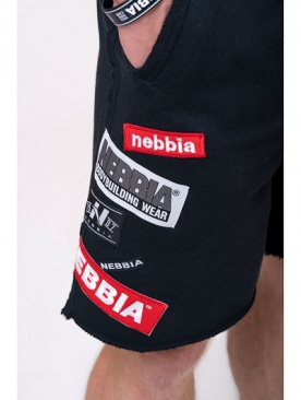 Nebbia Pánské šortky Boys 178 černá