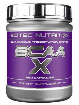 Scitec BCAA-X 330 kapslí PROŠLÉ DMT