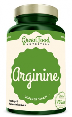 GreenFood Arginine 120 kapslí