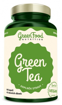 GreenFood Zelený čaj 90 kapslí