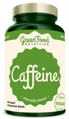 GreenFood Kofein 60 kapslí