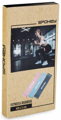 Spokey sada fitness gumy Isla 3 ks
