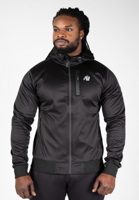 Gorilla Wear Pánská bunda Glendale Softshell Jacket Black VÝPRODEJ