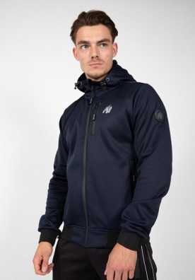 Gorilla Wear Pánská bunda Glendale Softshell Jacket Navy Blue VÝPRODEJ