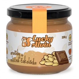 Lucky Alvin Arašídový krém s bílou čokoládou 330 g