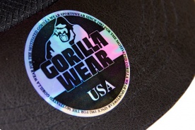 Gorilla Wear Kšiltovka Mesh Cap černá