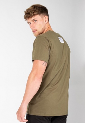 Gorilla Wear Pánské tričko s krátkým rukávem Classic T-shirt Army Green